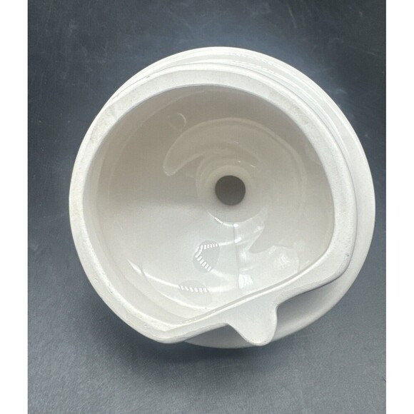 Magenta Exclusives White w/ Black Fork Spoon Knife Graphics Ceramic Teapot 80oz - Picture 9 of 10